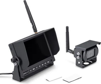 Immagine prodotto di Midland Truck Guardian PRO Wireless Dash Cam è Una Camera da Camion utilissima Come ausilio Durante Le manovre e Supporto nella Guida, Anche Grazie alla videocamera di retromarcia.