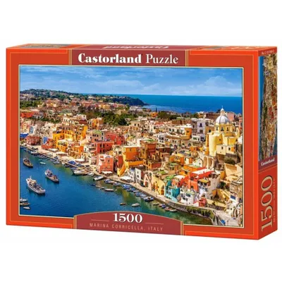 Produktbild von puzzle Marina Corricella Italien 1500 Teile