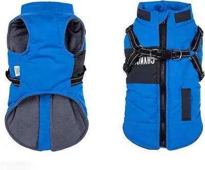 Productafbeelding van Warme Winter Hondenjas met Harnas voor Kleine & Middelgrote Honden