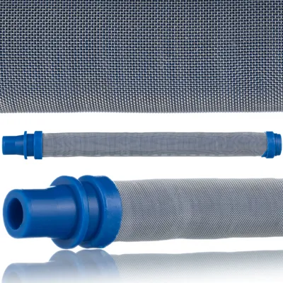 Produktbild von Rosfix Stabfilter 150 Mesh Blau – Für Farbspritzgeräte | 100mm Länge | Für Düsen 0,011"–0,013" | Feinfiltration für Präzisionslackierungen