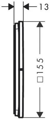 Obrázek produktu pro HANSGROHE 15573700 Absperrvent.UP ShowerSelect Comfort E