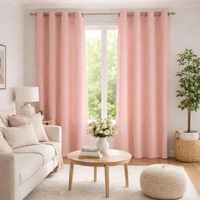 Productafbeelding van Gordijn, Glory, 140x250 cm, roze