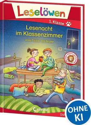 Produktbild von Leselöwen 1. Klasse - Lesenacht im Klassenzimmer