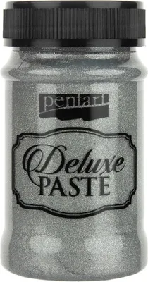 Produktbild von PENTART Deluxe Paste, 100 ml, Platin