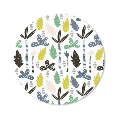 Produktbild von MuchoWow® Mauspad Mousepad Dschungel - Muster - Abstrakt 20x20 cm - Mousepads - Maus Mat - Pad - Mausunterlage - Schreibtischmatte