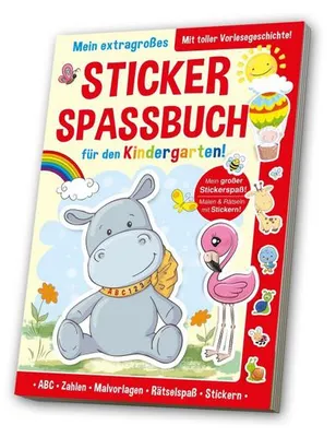 Produktbild von Stickerspaßbuch Kindergarten