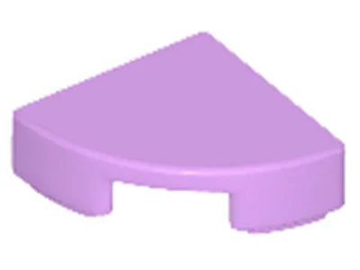 Produktbild von Lego® 1x1 Fliesen Rundecke 25269 - 1 Stück Mittleres Lavendel