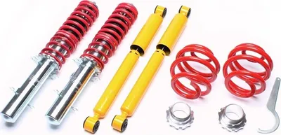 Image de Tuningart châssis fileté pour Audi A3 S3 Quattro 8L TT Quattro 8N Bora Golf 4 Variant 4x4 R32 Golf 4 R32 4x4 4 motion Seat Leon