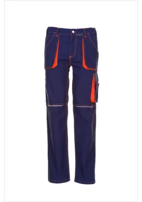 Produktbild von Planam Basalt Neon Bundhose marine/orange Gr. 52, 6221052