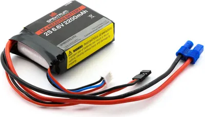 Produktbild von Spektrum 2200mAh 2S 6,6V Li-Fe Empfängerakku