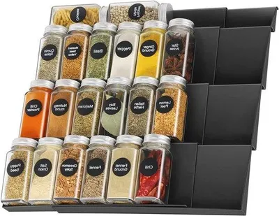 Image de Étagère de cuisine réglable, 1 pièce, acier inoxydable