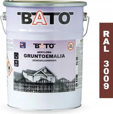 Produktbild von Ein-Komponenten-Acryl-Grundierung BATO RAL 3009 ROTER SAUERSTOFF 5L