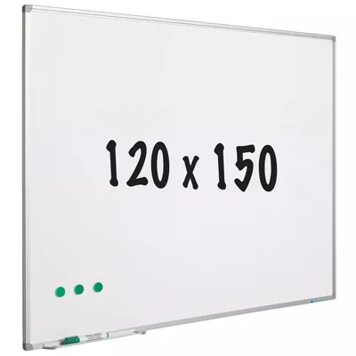 Immagine prodotto di Lavagna Tracey - Acciaio laccato - Magnetica - Bianco - 120x150cm