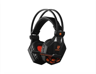 Immagine prodotto di Cuffie da gioco Liocat 585C Over-Ear - Nero/Arancione