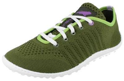 Produktbild von LEGUANO Go Damen Barfußschuhe grün Textil - Größe: 38
