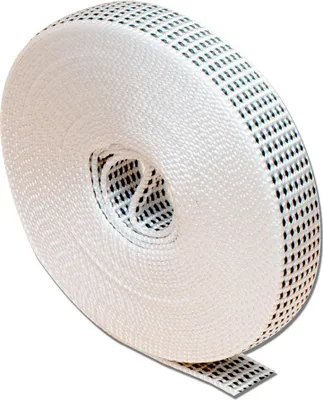 Zdjęcie produktu dla Biała taśma klejąca z czarnymi plamkami PR26, 14 mm x 6 m