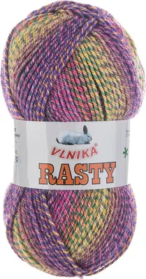 100g Rasty Strick-Wolle Karneval