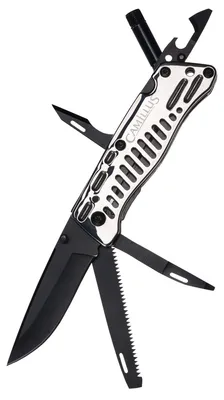 Camillus TREKUS PRO™ Multifunktionswerkzeug – 440er Stahl- Edelstahl--Griff Vorderseite
