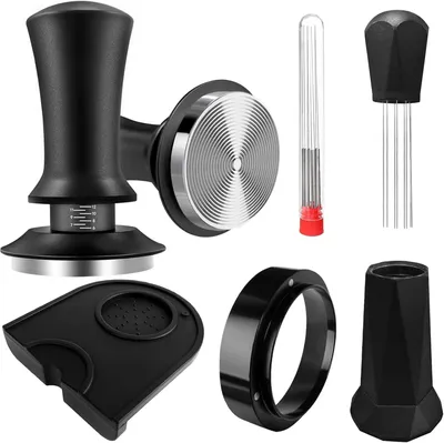Espresso-Zubehör-Set 53 mm mit WDT-Tool und Tamper-Matte