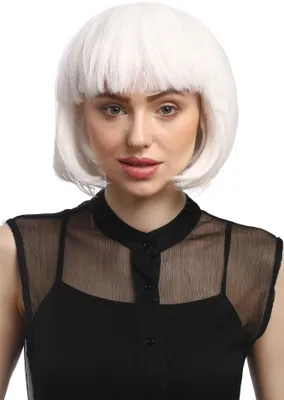 Produktbild von WIG ME UP y Party Perücke Bob Weiß PW0114-P60