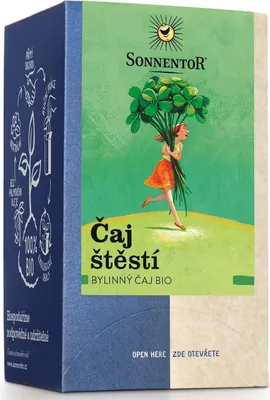 HERBATKA ZIOŁOWA SZCZĘŚCIE (FORTUNE HERBAL) BIO (18 x 1,5 g) 27 g - SONNENTOR