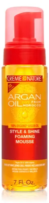 Image de Creme Of Nature Mousse à l'huile d'argan 207ML