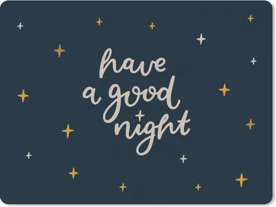 Produktbild von MuchoWow® Mauspad Mousepad Zitate - Sprichwörter - Kinder - Eine gute Nacht - Kinder - Baby 23x19 cm - Mousepads - Maus Mat - Pad - Mausunterlage - Schreibtischunterlage - Mauspad