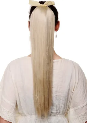 Produktbild von WIG ME UP Haarteil Aschblond Bändchen & Klammer C9429-22