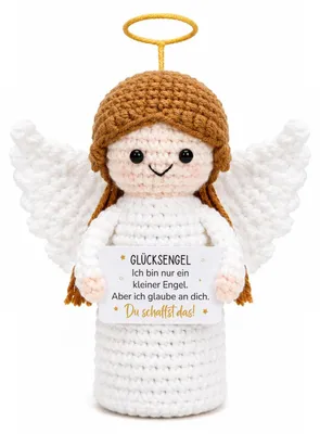 Schutzengel Figur Glücksengel 18 cm, 1 Stück