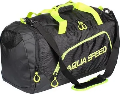 Zdjęcie produktu dla Torba sportowa Duffle Bag L czarno-żółta Pojemność 36 l