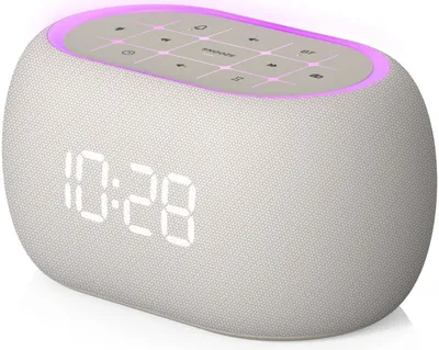 Productafbeelding van Digitale wekkerradio met bluetooth-luidspreker en 7 kleuren nachtlampje