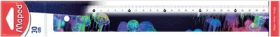 Zdjęcie produktu dla Linijka Deepsea 30 cm Maped z motywem morskim