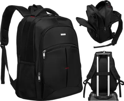 Produktbild von PTN 23024-6717 SCHWARZER Reiserucksack