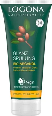 Produktbild von Logona Glanz Spülung Bio-Arganöl, 200ml