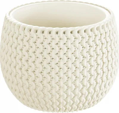 Zdjęcie produktu dla Osłona doniczki SPLOFY BOWL 2w1 plastikowa matowa d48x30cm