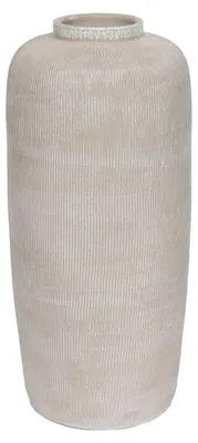 Produktbild von Bodenvase MIAMI creme H. 40cm D. 19cm Keramik CreaFlor Home