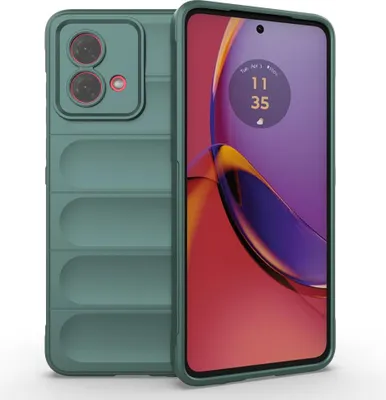 Produktbild von Motorola Moto G84 Hülle - Coverup Hands-On Rugged Back Cover - Grün