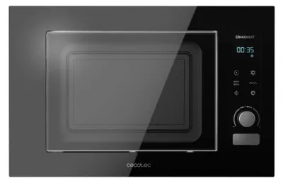 Productafbeelding van Cecotec Inbouwmagnetron met GrandHeat schaal, model 2090, zwart, met touchscreen