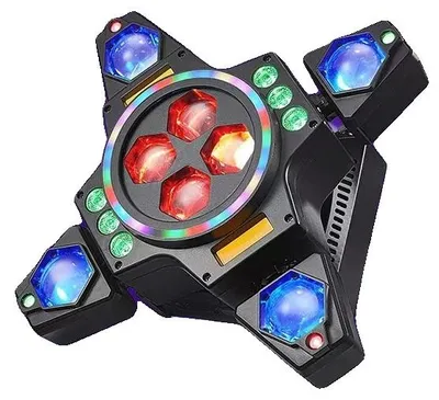 Zdjęcie produktu dla Reflektor z ruchomą głowicą, sterowanie DMX512, dynamiczne efekty świetlne, wtyczka zgodna z normami UE