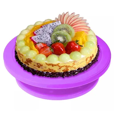 Immagine prodotto di APT AG649F Alzata per torte girevole 28 cm viola