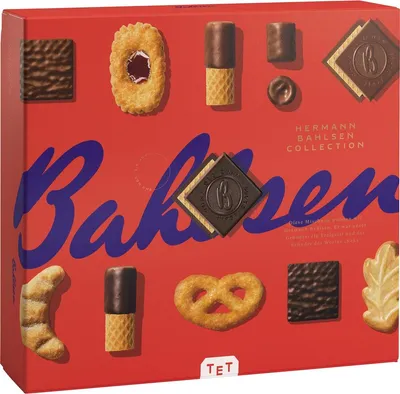 Zdjęcie produktu dla Bahlsen Hermann Bahlsen Collection M mieszanka herbatników i wafli 454g