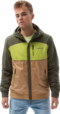 Produktbild von Ombre Herren Übergangjacke Steppjacke Herbst Warm Casual Mix Farben S-Xxl C447