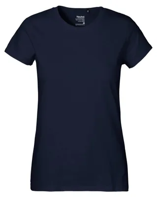 Image de Neutre - T-shirt pour femmes, classique LT3466 (M) (marine)