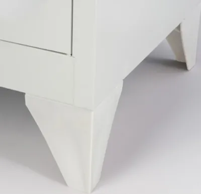 Produktbild von BISLEY Standfüße Schrank Höhe: 15 cm Werkstoff: Polypropylen