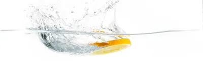 Produktbild von levandeo Glasbild 30x80cm Wandbild Glas Frucht Fruit Orange Küche Deko Wanddeko