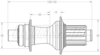 Zdjęcie produktu dla Jagwire CHA046, Hak, Czarny