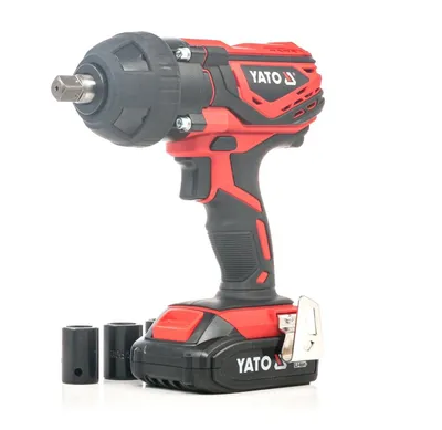 Produktbild von Yato YT-82804, Schlagschrauber, Bürstenlos, Schwarz, Orange, III, IP20, 1/2"
