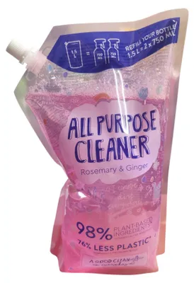 Produktbild von All Purpose Cleaner Rosemary Ginger 1,5L Nachfüllbeutel