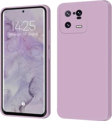 Produktbild von Hülle für Xiaomi 13 Pro 5G Case Cover Bumper Silikon Softgrip Schutzhülle Farbe: Lila