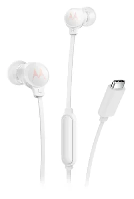 Produktbild von Motorola EARBUDS3CSWHITE, Kabelgebunden, Anrufe/Musik, Kopfhörer, Weiß